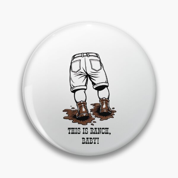 Item preview, This Is Ranch Baby Funny Country Farming Muddy Boots Meme  designed and sold by RareVisuals.