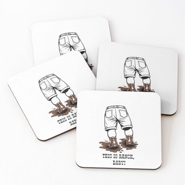 Item preview, This Is Ranch Baby Funny Country Farming Muddy Boots Meme  designed and sold by RareVisuals.