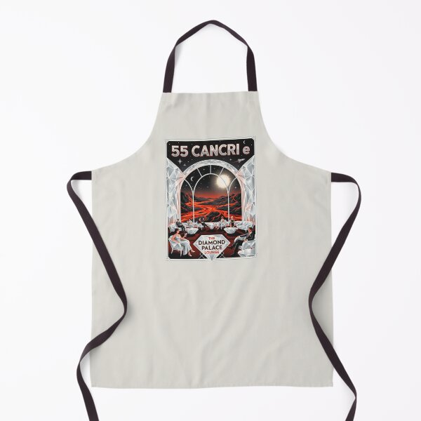 Item preview, 55 Cancri e Retro NASA Travel Poster Diamond Palace designed and sold by RetroRewind Studio.
