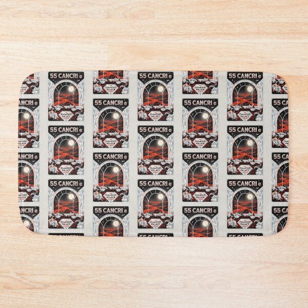 Item preview, 55 Cancri e Retro NASA Travel Poster Diamond Palace designed and sold by RetroRewind Studio.