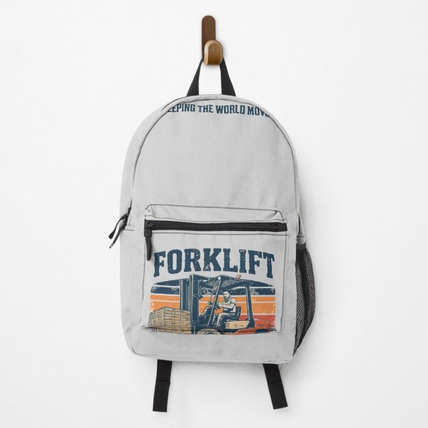 Item preview, Forklift Keeping The World Moving designed and sold by RetroNibylander.