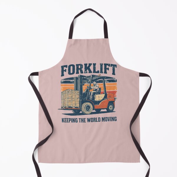 Item preview, Forklift Keeping The World Moving designed and sold by RetroNibylander.