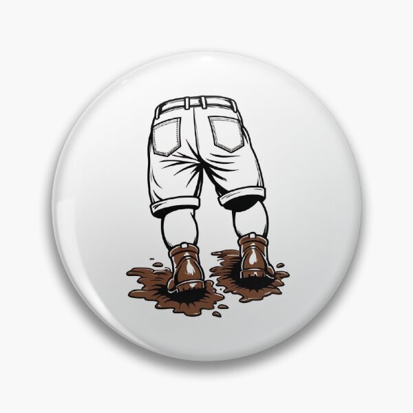 Item preview, Muddy Boots Walking Mud Splatter Vintage Workwear Silhouette  designed and sold by RareVisuals.