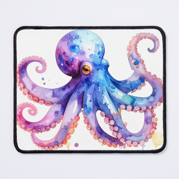 Item preview, Blue Purple Octopus Design designed and sold by BetweenForms.