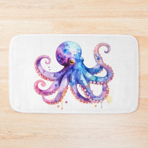 Item preview, Blue Purple Octopus Design designed and sold by BetweenForms.