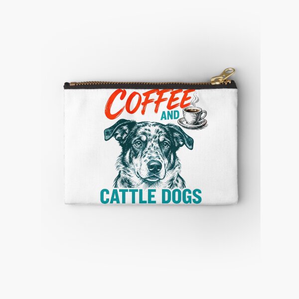 Item preview, Funny Dog Lover - Coffee And Cattle Dogs designed and sold by CutOutIdols.