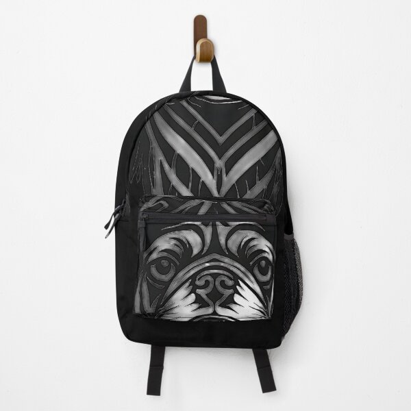 Item preview, Tribal Pug Face Tattoo Style designed and sold by UrbanPrts.