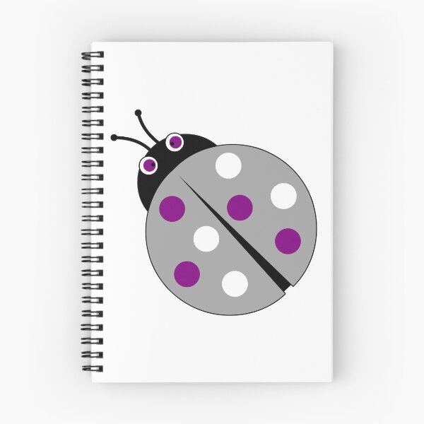 Item preview, Asexual Ladybug designed and sold by Inked Notebook.