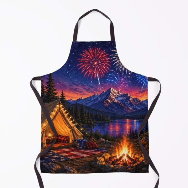 Item preview, 4th of July Wilderness Scene designed and sold by jgvisualarts.