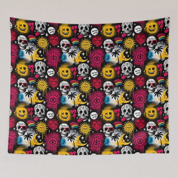 Item preview, Crazy Graffiti Pattern 3 designed and sold by Gypsykiss.