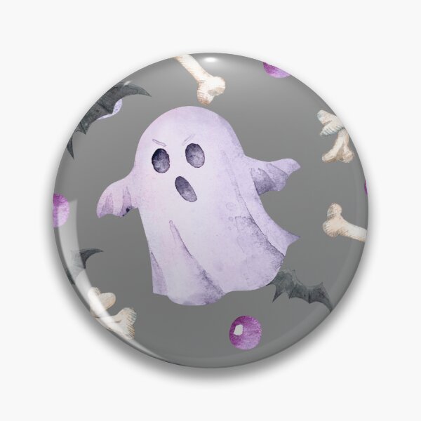 Item preview, Cute Ghosts Halloween Pattern designed and sold by White Rabbit Design .