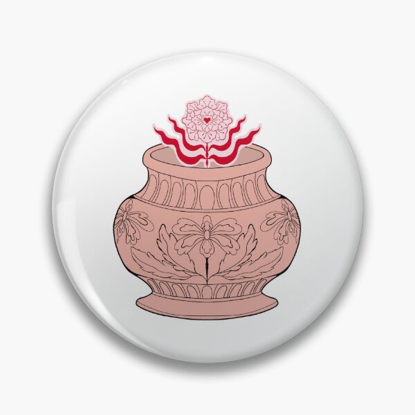 Item preview, Pink ceramic vase designed and sold by Elifndz.