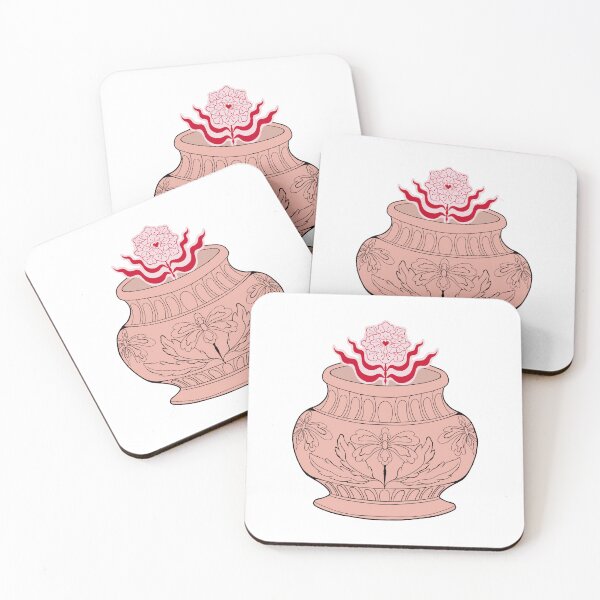 Item preview, Pink ceramic vase designed and sold by Elifndz.