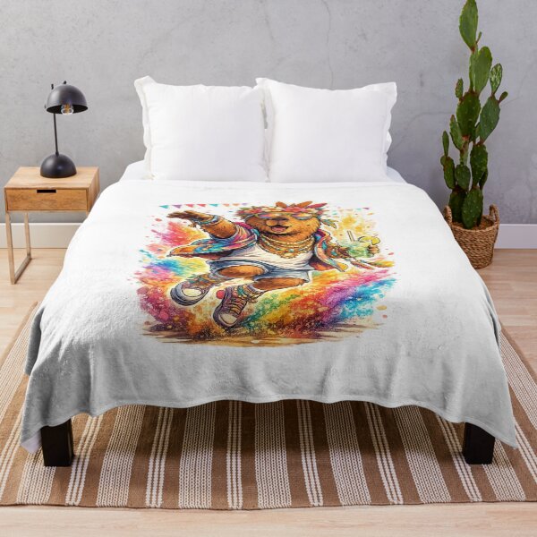 Item preview, Color Splash Capybara Festival Celebration designed and sold by NovaMoodCo.
