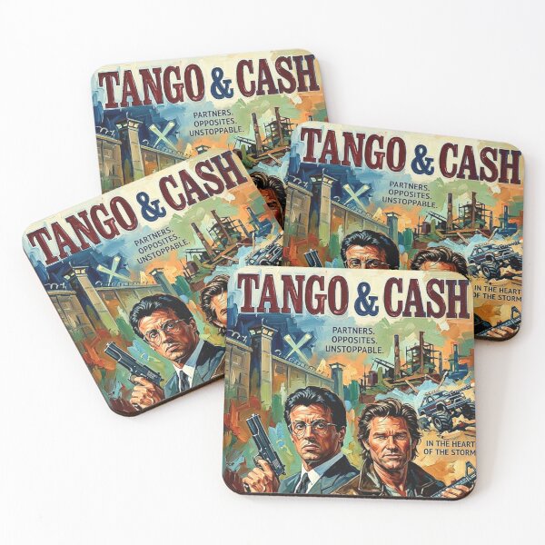 Item preview, Partners. Opposites. Unstoppable. – Tango & Cash Fine Art Print designed and sold by Art's Diner.