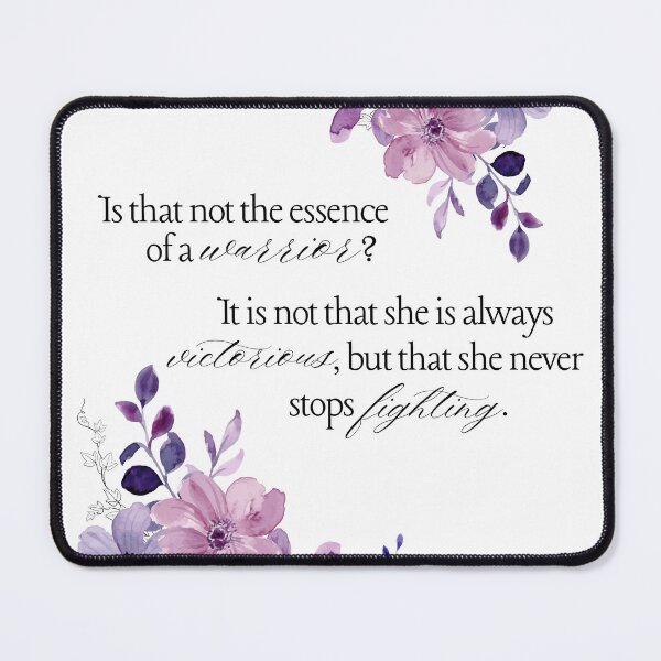 Item preview, Essence of a Warrior quote from The Valkyrie by Carrie Cotten designed and sold by Author Carrie Cotten.