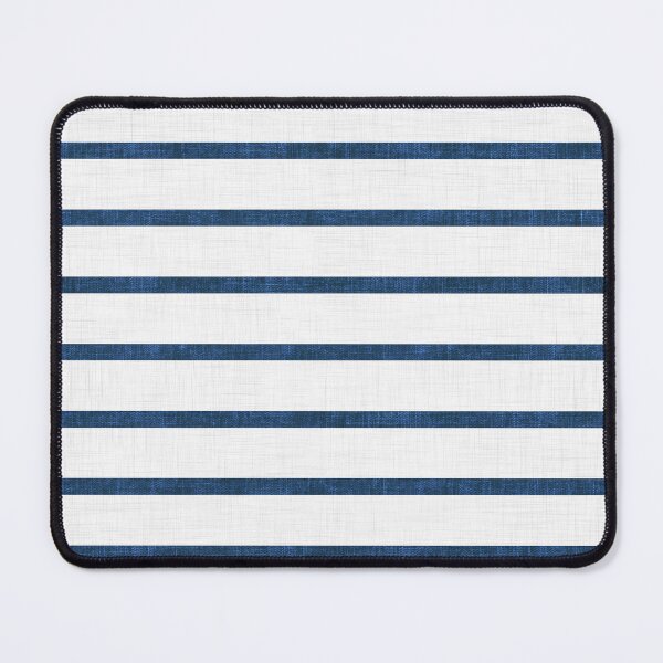 Item preview, Classic Navy Blue Horizontal Textured Stripe designed and sold by LoveAlways-AEP.