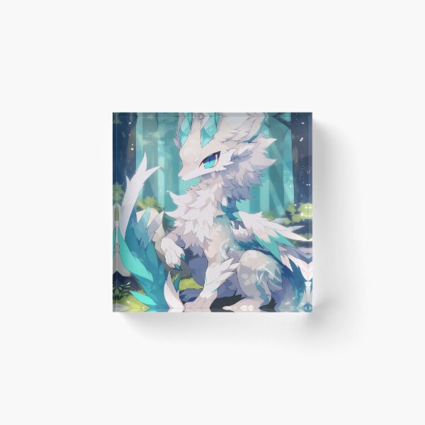 Item preview, Crystal-Horned Forest Drake designed and sold by CHCOfficial.