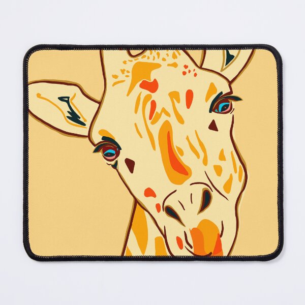Item preview, Giraffe by Artist Cliff Barrett designed and sold by FramedbyFables.