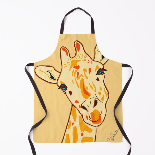Item preview, Giraffe by Artist Cliff Barrett designed and sold by FramedbyFables.