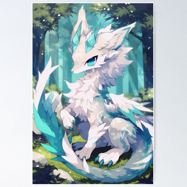 Item preview, Crystal-Horned Forest Drake designed and sold by CHCOfficial.