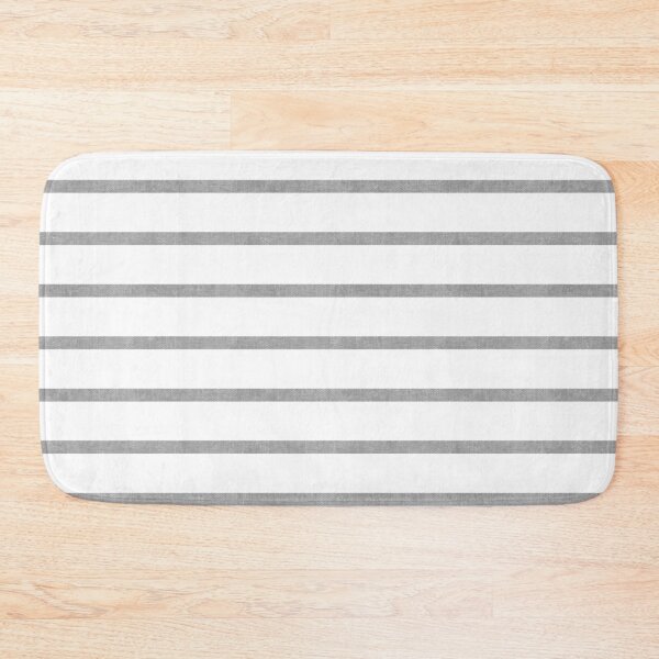 Item preview, Classic Gray Horizontal Textured Stripe designed and sold by LoveAlways-AEP.