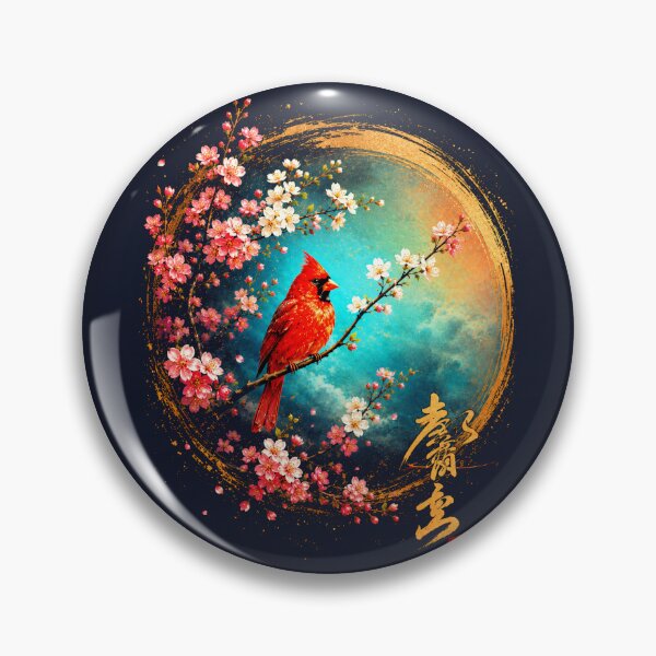 Item preview, Cardinal of Spring – Sakura Serenity designed and sold by Sanctum Icons.