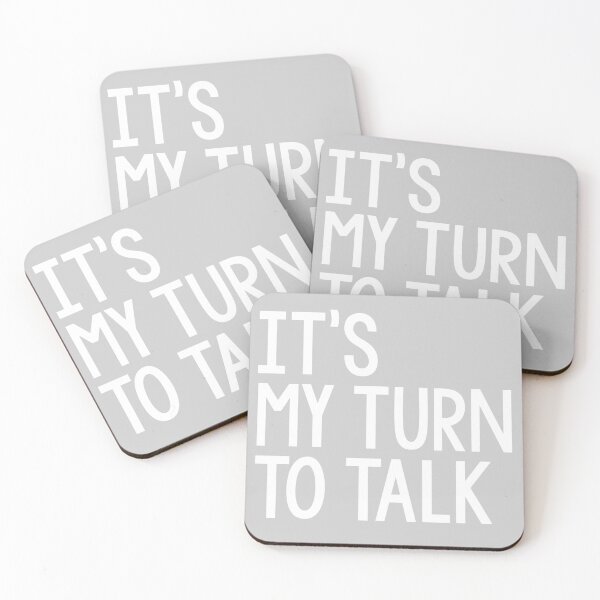 Item preview, It's My Turn to Talk designed and sold by Peace-Love-Art.