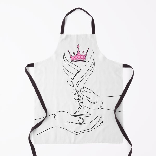 Item preview, Royal Soccer Queen 2026 Champion Trophy - Modern Line Art Vector designed and sold by BestChoiceService.