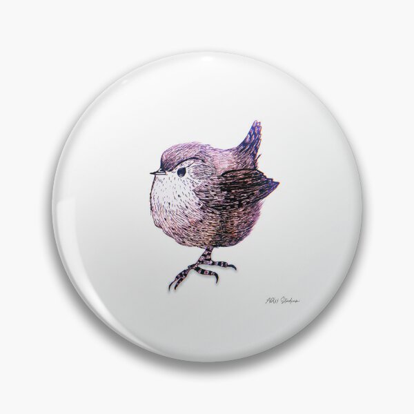 Item preview, Woodland Wren Illustration designed and sold by The ADW Studium.