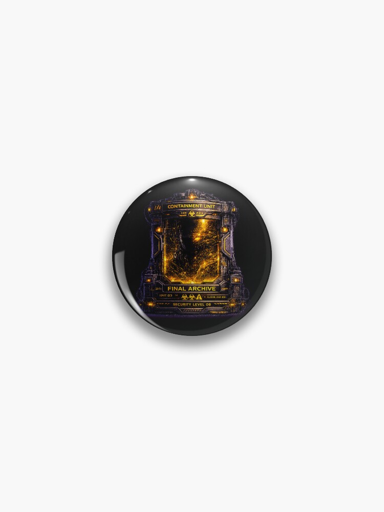 Thumbnail 1 of 3, Pin, ENTITY LOCKDOWN designed and sold by ShadowSignal.