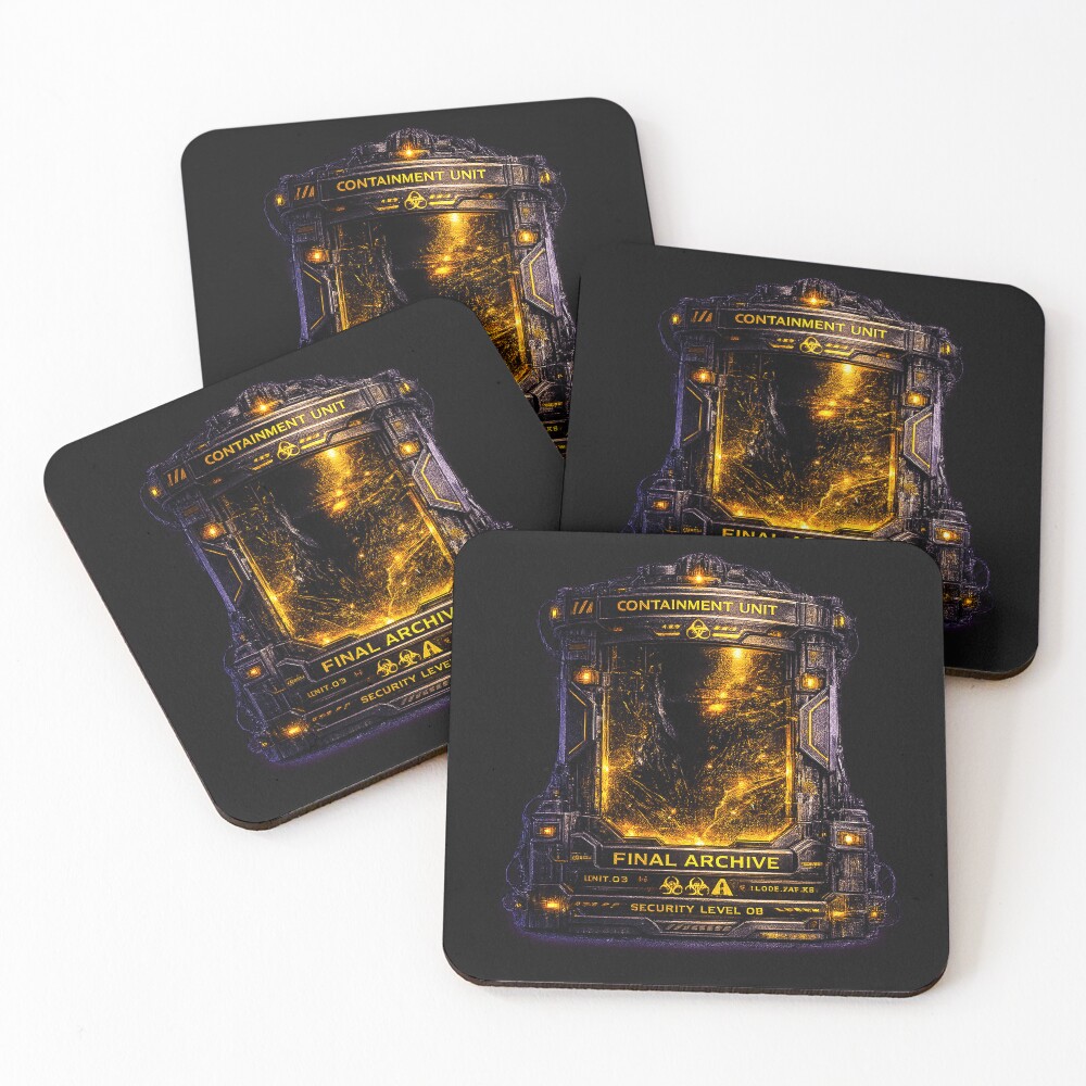 Item preview, Coasters (Set of 4) designed and sold by ShadowSignal.