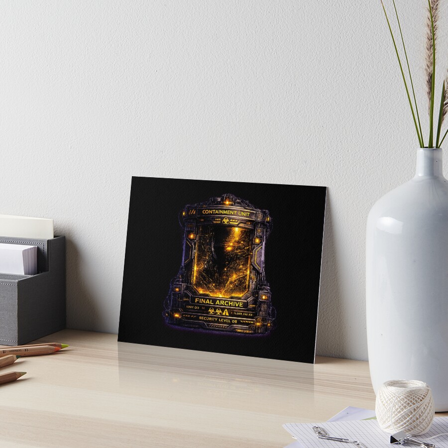Item preview, Art Board Print designed and sold by ShadowSignal.
