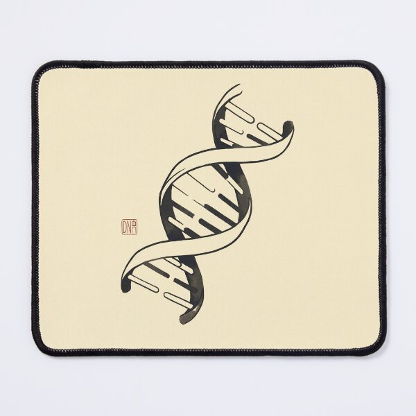 Item preview, Minimalist DNA Replication Art Print - Vintage Science Ukiyo-e designed and sold by DuckOddity.