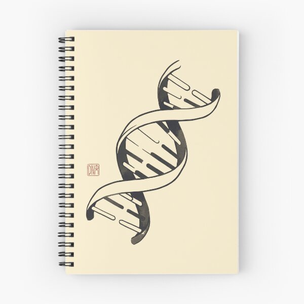 Item preview, Minimalist DNA Replication Art Print - Vintage Science Ukiyo-e designed and sold by DuckOddity.