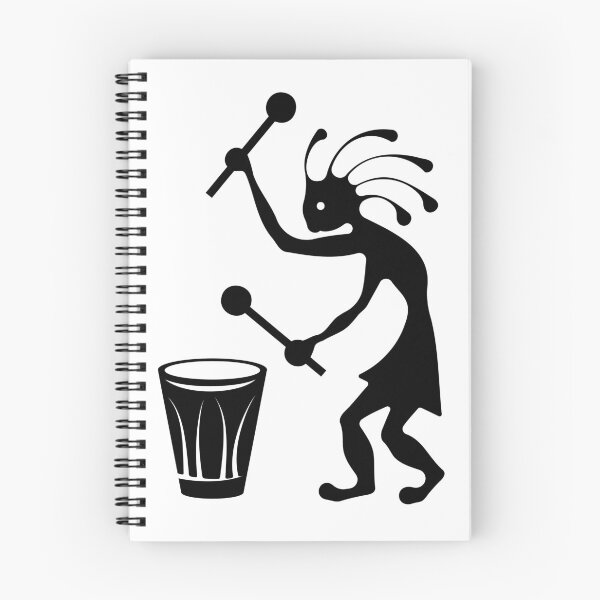 Item preview, Illustration of a Musician Playing a Drum in the Style of an Artistic Engraving designed and sold by Keltoi-art.