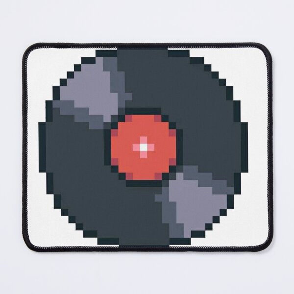 Item preview, Pixel Art Vinyl Record Print | Retro Music Lover Gift | 8 Bit Turntable Design for Music Fan designed and sold by The-SilentPlace.