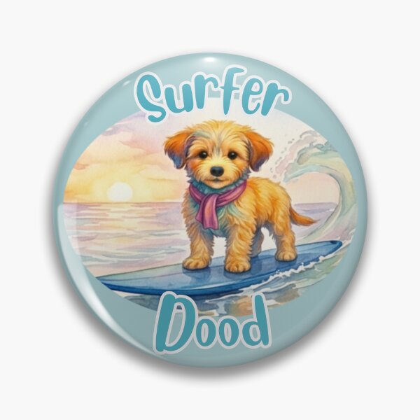 Item preview, Surfer Dood JoJo (oval) designed and sold by Doodles Down South.
