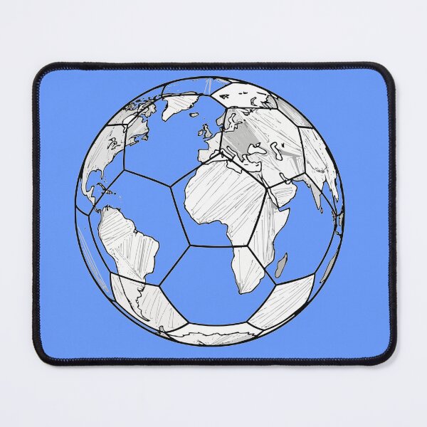 Item preview, Global Soccer Ball Sketch - World Cup 2026 Earth Vector designed and sold by BestChoiceService.
