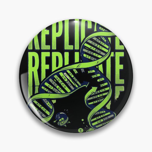 Item preview, Retro Pop Art DNA Replication Science Graphic designed and sold by DuckOddity.