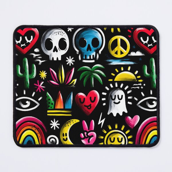 Item preview, Crazy Graffiti Pattern 7 designed and sold by Gypsykiss.