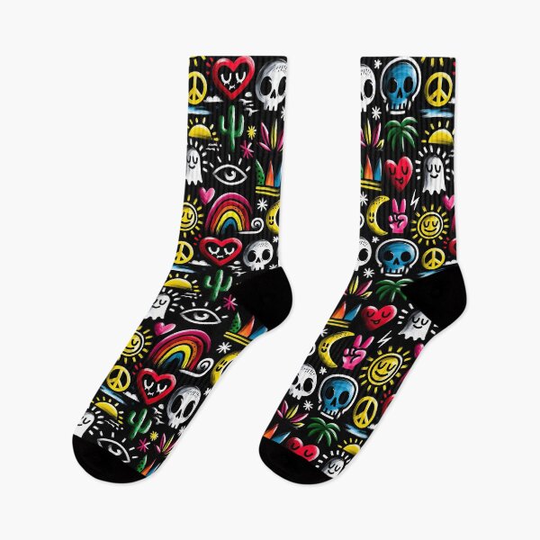 Item preview, Crazy Graffiti Pattern 7 designed and sold by Gypsykiss.