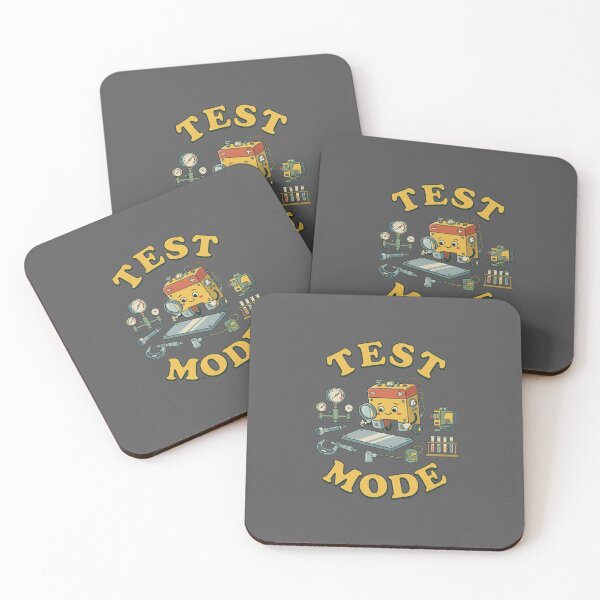 Item preview, Retro Flat NDT Technician Test Mode designed and sold by DuckOddity.