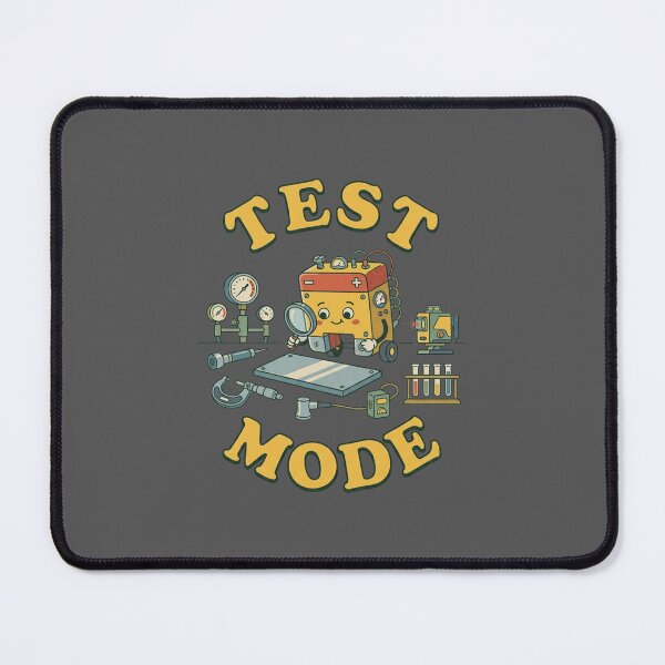 Item preview, Retro Flat NDT Technician Test Mode designed and sold by DuckOddity.