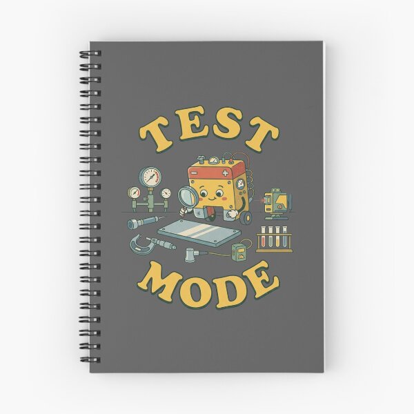 Item preview, Retro Flat NDT Technician Test Mode designed and sold by DuckOddity.