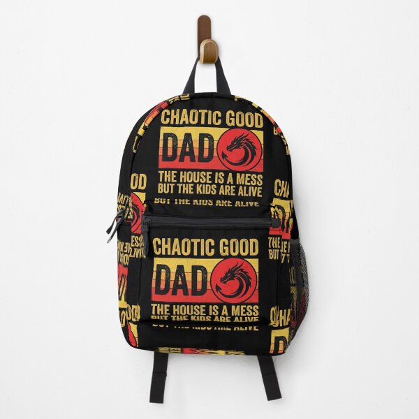 Item preview, Chaotic Good Dad The House Is A Mess But The Kids Are Alive  designed and sold by gear-posters.