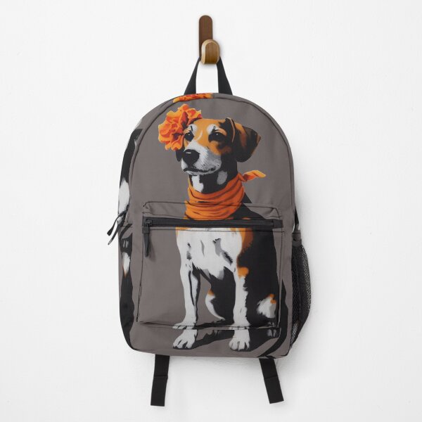Item preview, GALOGO - Street Variations No. 16 - Beagle with flower and bandana designed and sold by GALOGO – Art for Sighthounds & Animal Welfare.