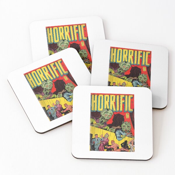 Item preview, Vintage Horrific Comic Book Cover Pre Code Horror Art designed and sold by Lilith.3x313 Vault.