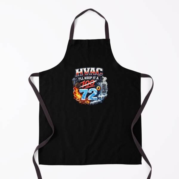 Item preview, HVAC Tech Heating & Cooling Humor Design - "I'll keep it 72" designed and sold by FrozenHeat97.