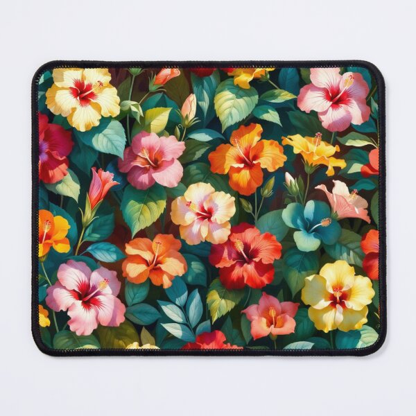 Item preview, Bold Colorful Floral Seamless Pattern designed and sold by IntelliMindDesigns.